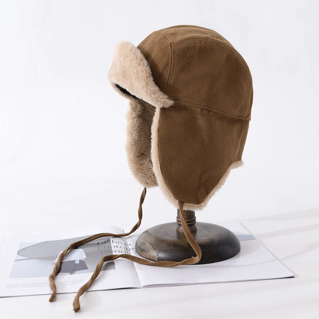 Lentäjähattu / Miesten - Musta-319