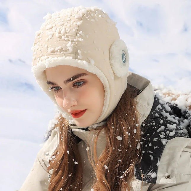 Lentäjäpipo / Miesten & Naisten - Beige