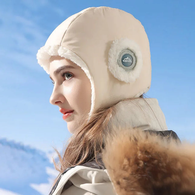 Lentäjäpipo / Miesten & Naisten - Beige