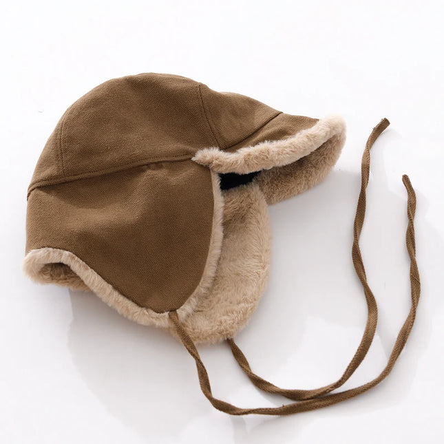 Lentäjähattu / Miesten - Ruskea