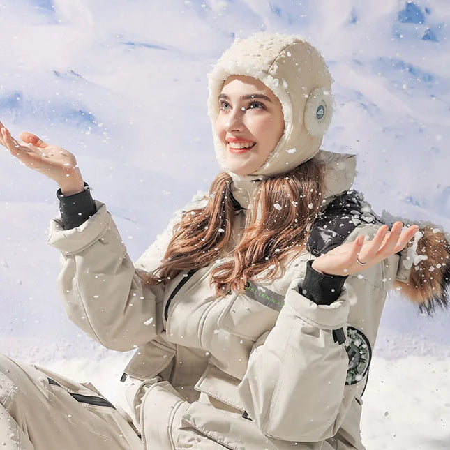 Lentäjäpipo / Miesten & Naisten - Beige