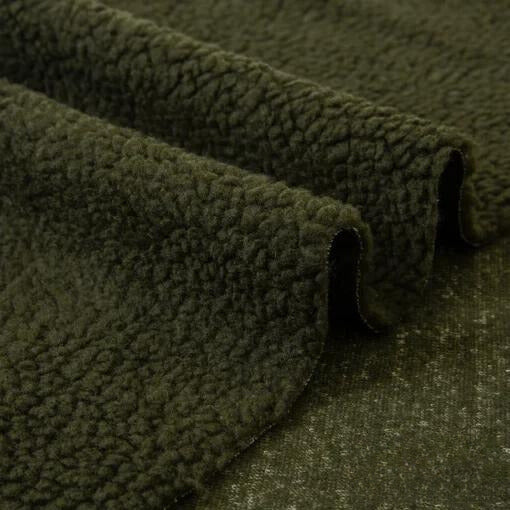 Sherpa-Fleecekangas - Vihreä (50X160Cm)