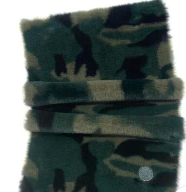 Sherpa-Armeijakuvioinen Kangas - Vihreä (25X45 Cm)