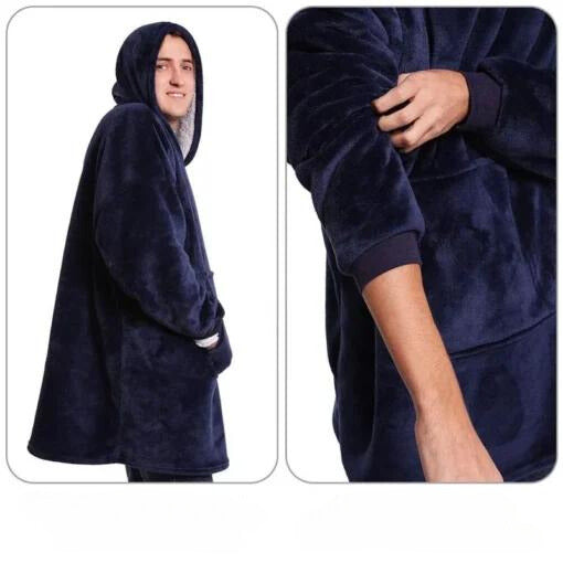 Oversized Sherpa Coat