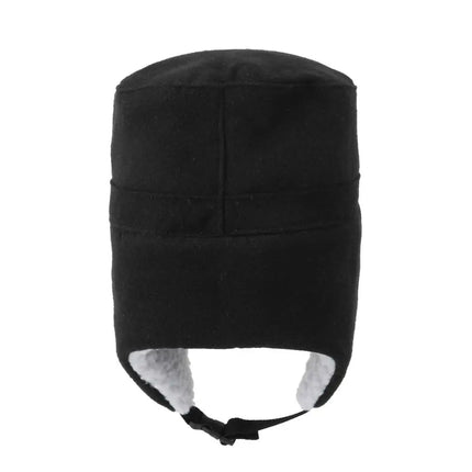 Sherpa-Vuorattu Korvaläpällinen Lakki / Miesten & Naisten - Musta