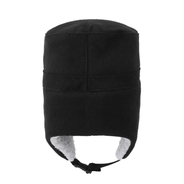 Sherpa-Vuorattu Korvaläpällinen Lakki / Miesten & Naisten - Musta