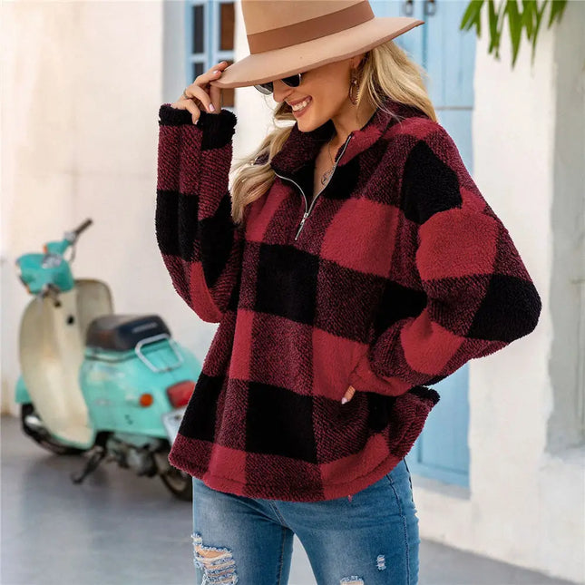 Flannel Sherpa Jacket