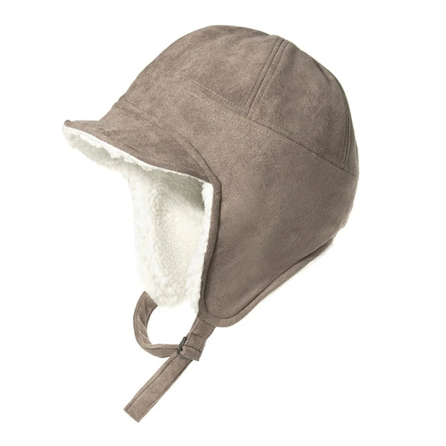 Sherpa-Vuorattu Korvaläpällinen Metsästyslakki / Miesten & Naisten - Jäätelöruskea