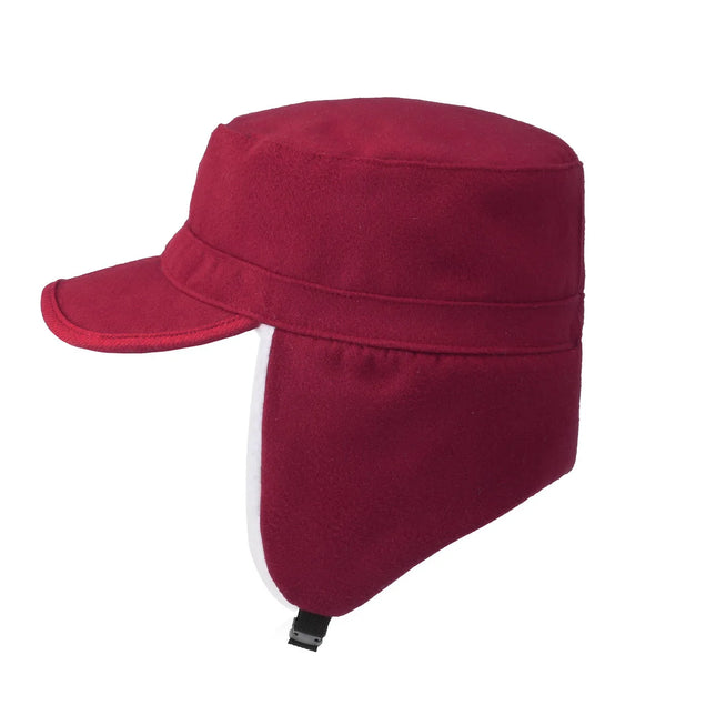Sherpa-Vuorattu Korvaläpällinen Lakki / Miesten & Naisten - Punainen
