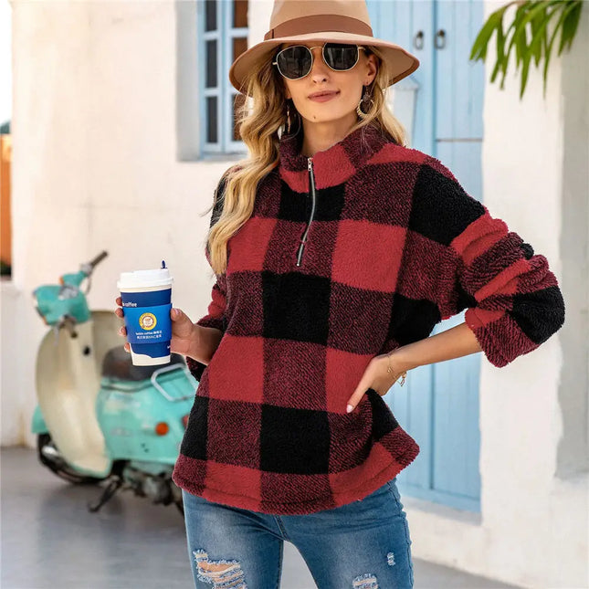 Flannel Sherpa Jacket