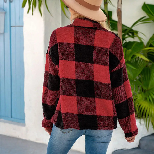 Flannel Sherpa Jacket