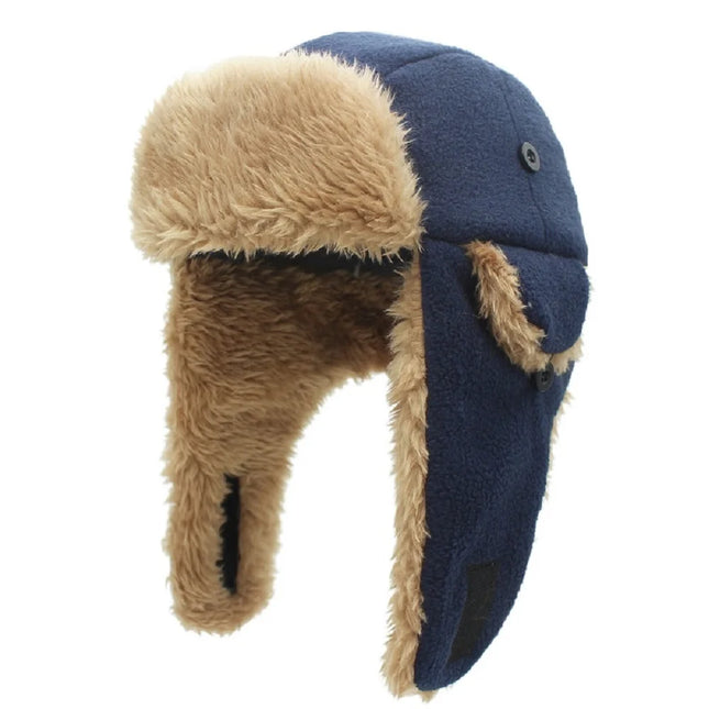 Sherpa-Vuorattu Pommittajapipo / Lasten - Sininen