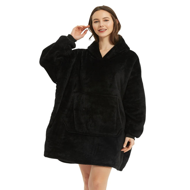Sherpa-Vilttipusero - Musta-1061