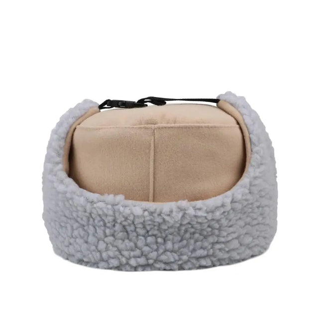 Sherpa-Vuorattu Korvaläpällinen Lakki / Miesten & Naisten - Beige