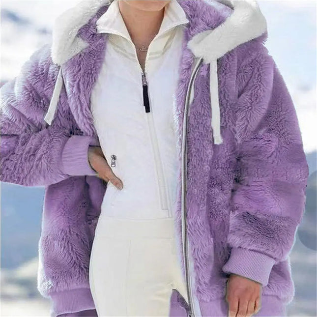 Sherpa Fleece Hoodie