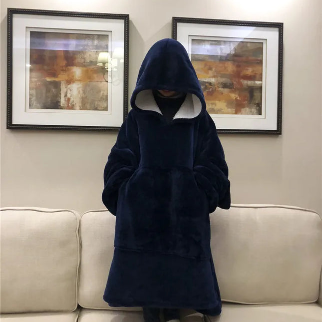 Oversized Sherpa Coat