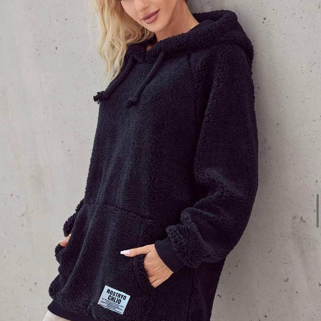 Sherpa-Huppucollegepaita / Naisten - Musta-1336