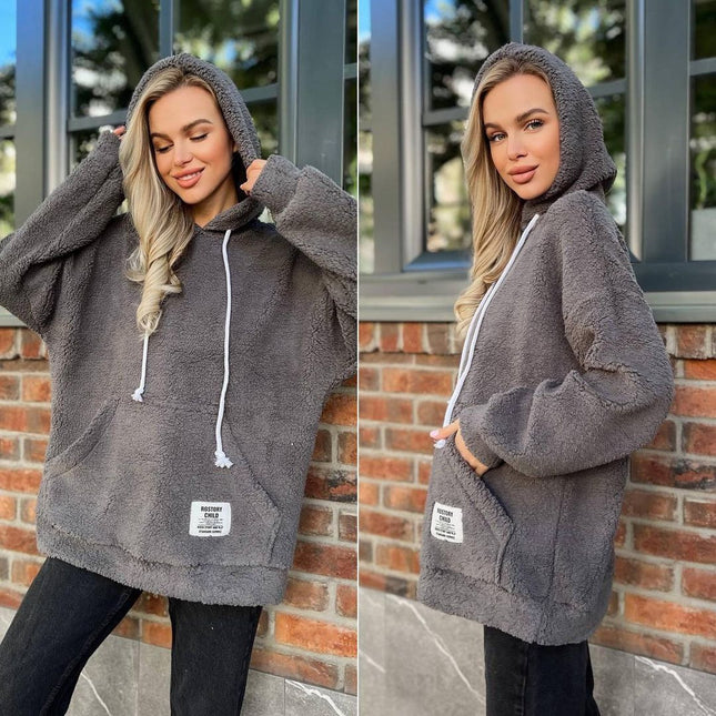 Sherpa-Huppucollegepaita / Naisten - Harmaa-1332