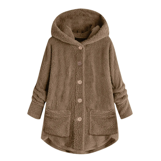Sherpa-Hupputakki / Naisten - Kahvi