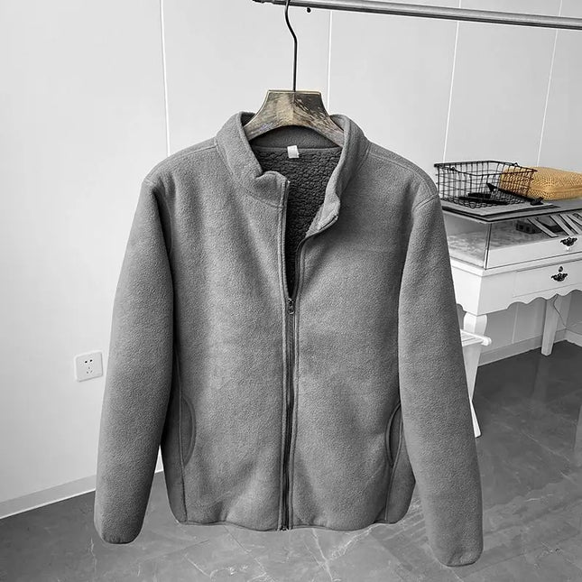 Sherpa-Fleece / Miesten - Harmaa