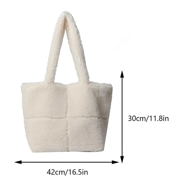 Sherpa-Tote-Laukku - Valkoinen