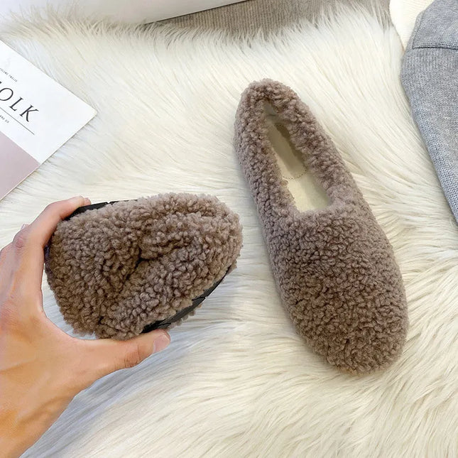 Sherpa-Loaferit / Naisten - Jäätelöruskea