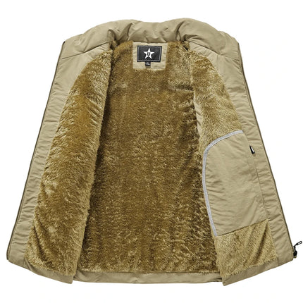 Sherpa-Vuorattu Liivi / Miesten - Beige