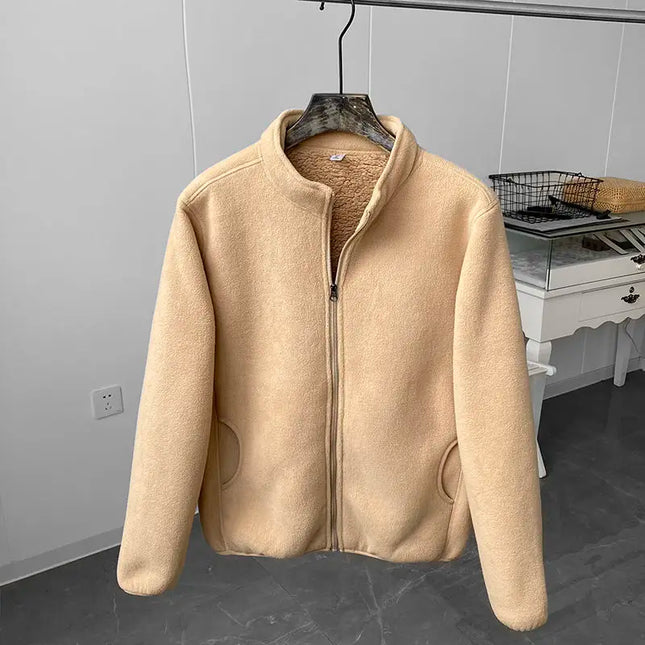 Sherpa-Fleece / Miesten - Beige