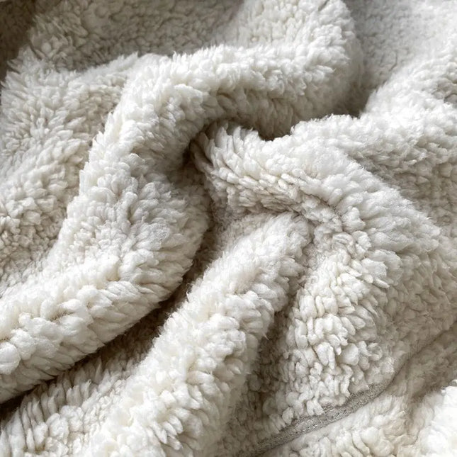 Sherpa-Fleece / Miesten - Luonnonvalkoinen