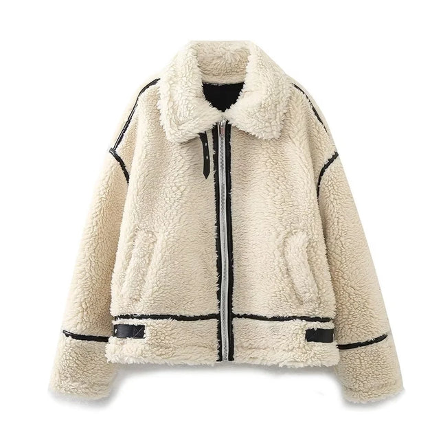 Sherpa Lined Hoodie Womens