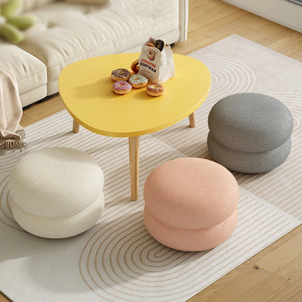 Sherpa-Pyöreä Jalkatuki / 3 Kokoa - Vaaleanpunainen