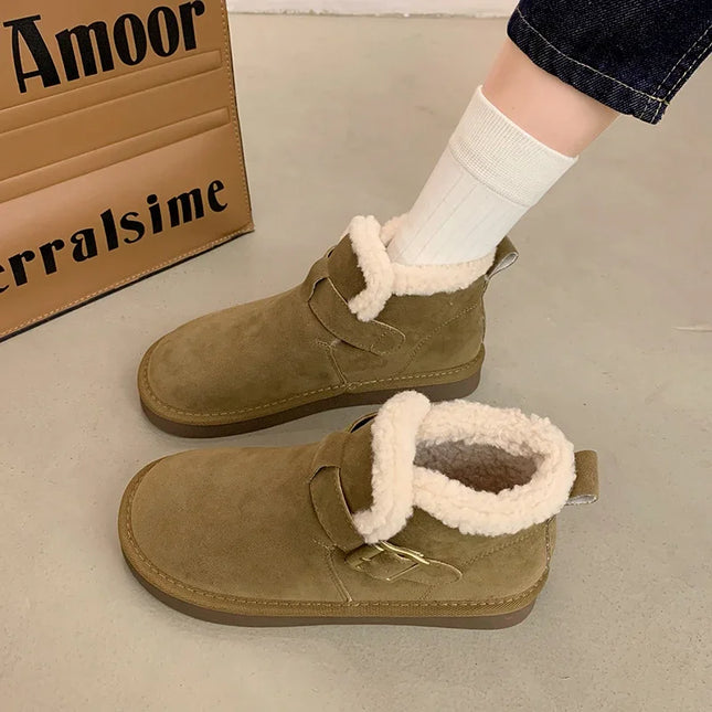 Soljella Varustetut Sherpa-Vuoratut Nilkkurit / Naisten - Khaki