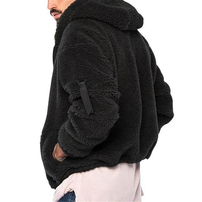 Mens Sherpa Fleece Jacket