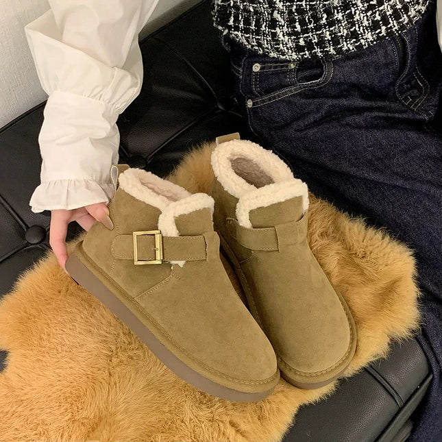 Soljella Varustetut Sherpa-Vuoratut Nilkkurit / Naisten - Khaki