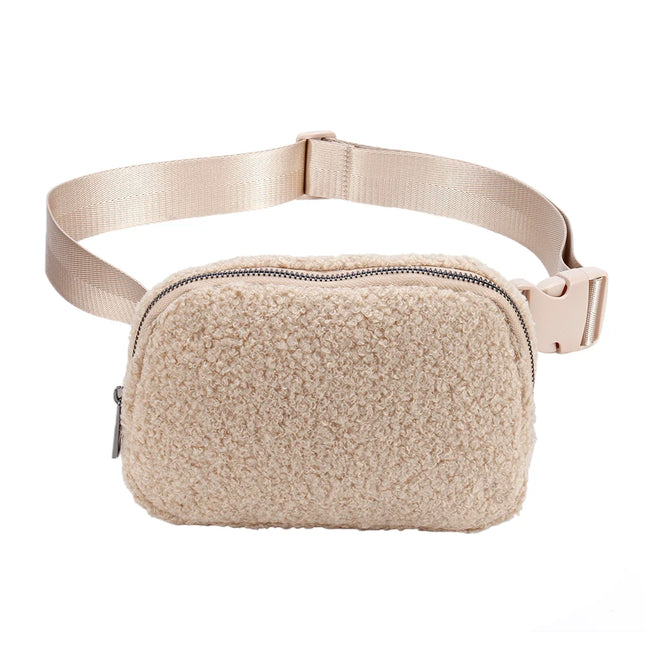 Sherpa-Vyötärölaukku - Beige