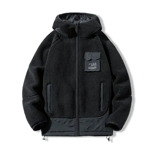 Mens Sherpa Fleece Jacket