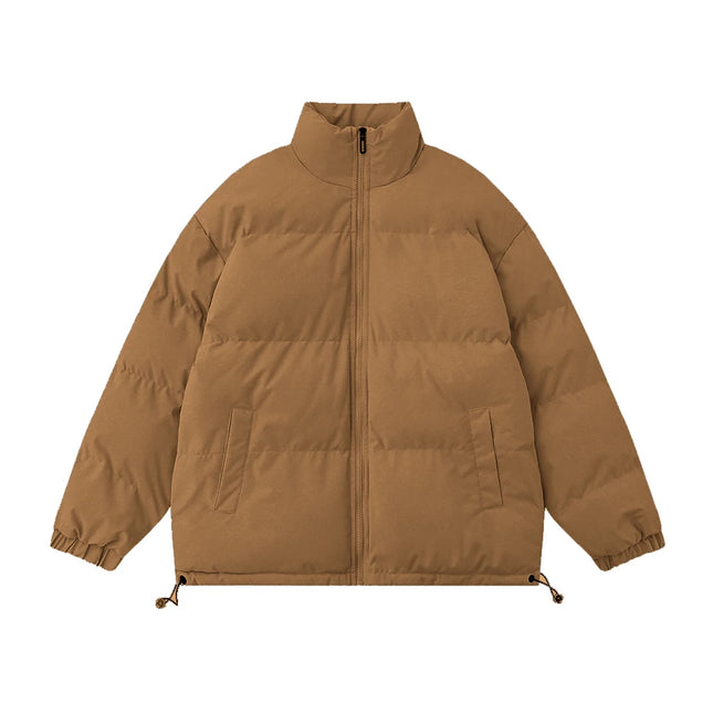 Sherpa-Vuorattu Toppatakki / Miesten - Karamelli