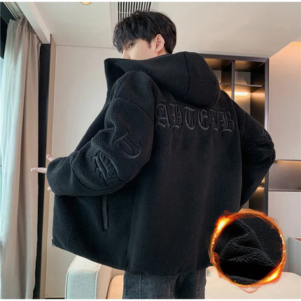 Black Sherpa Trucker Jacket