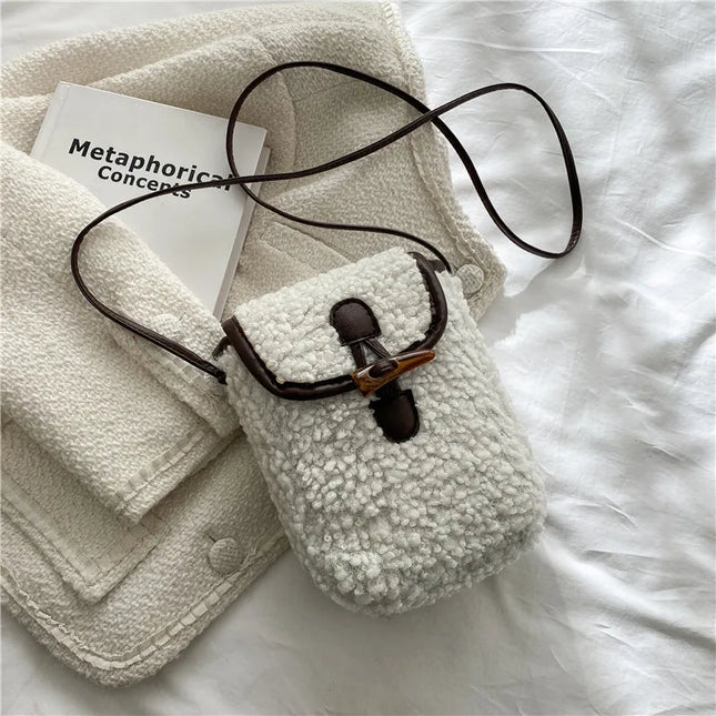 Sherpa-Minilaukku - Valkoinen