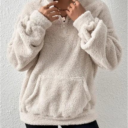 Sherpa-Pusero / Naisten - Beige