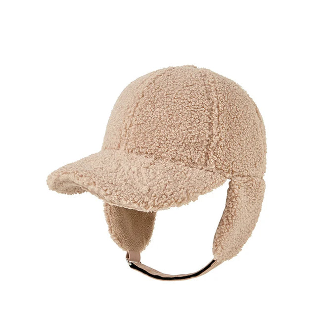 Sherpa-Korvaläpällinen Lakki / Miesten & Naisten - Tumma Beige