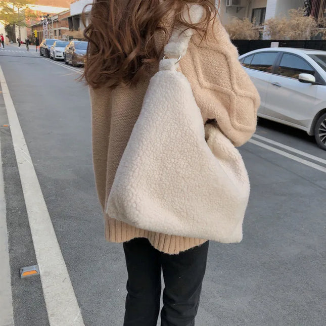 Sherpa-Laukku / Naisten - Beige-1256