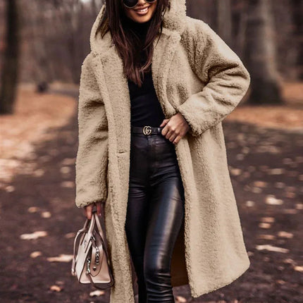 Sherpa-Puolitakki / Naisten - Beige