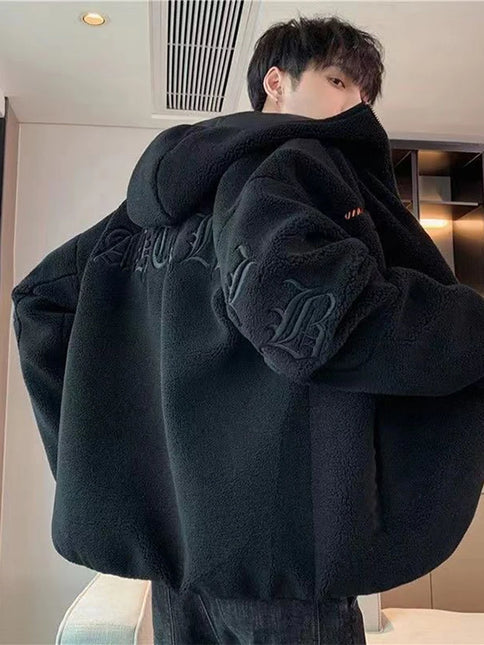 Black Sherpa Trucker Jacket