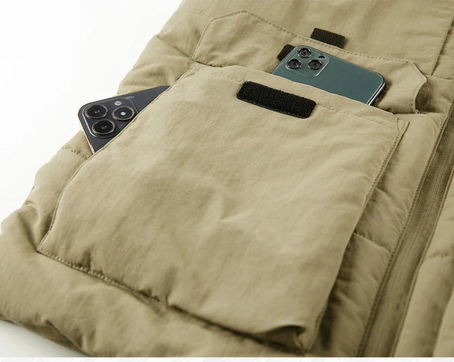 Sherpa-Vuorattu Liivi / Miesten - Beige