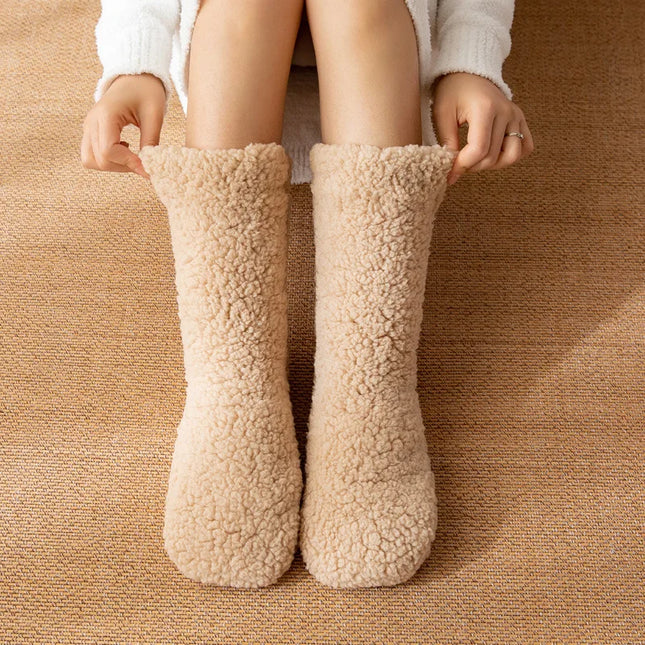 Sherpa-Sukat / Naisten - Beige
