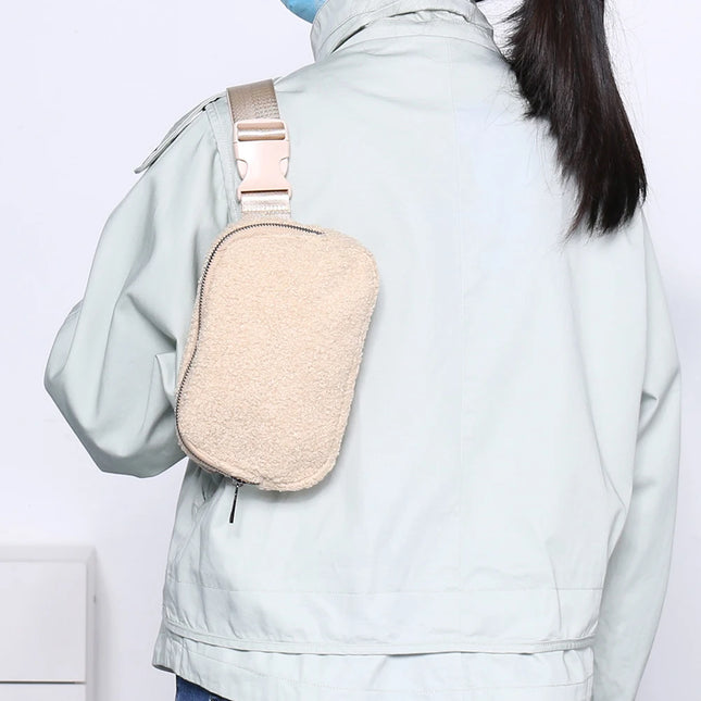 Sherpa-Vyötärölaukku - Beige