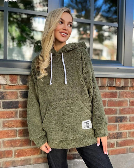 Sherpa-Huppucollegepaita / Naisten - Vihreä