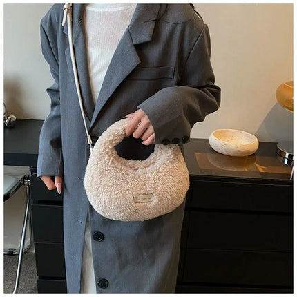 Sherpa-Käsilaukku - Beige-1225