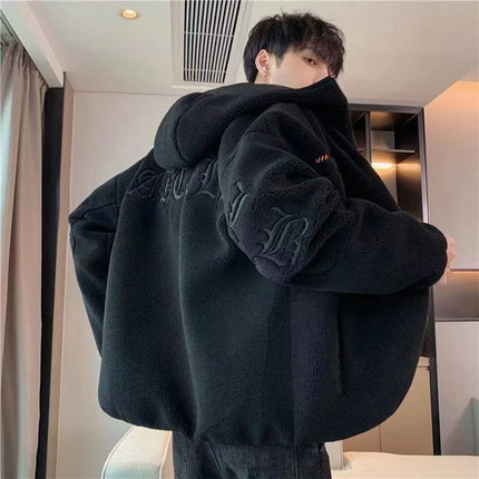 Black Sherpa Trucker Jacket